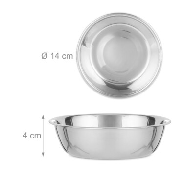 Relaxdays Double Food Bowl for Dogs