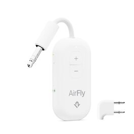 Bluetooth-трансмітер та ресивер Twelve South AirFly Pro Deluxe для AirPods та навушників, білий