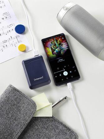 Powerbank Intenso Powerbank XS 5000, 10000mAh, блакитний: зарядний пристрій для смартфонів, планшетів та інших пристроїв