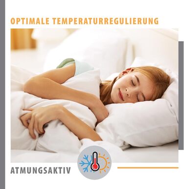 Ковдра Bettdecke Amazinggirl 135x200 - цілорічна, для алергіків, з сертифікацією Oeko-Tex, комплект (135x200 + 40x80 см)