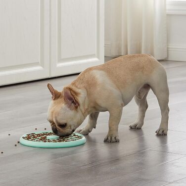 Миска для собак Outward Hound Fun Feeder Slo Tray L, зелена м'ятна - уповільнює годування, запобігає зригуванню, не ковзає