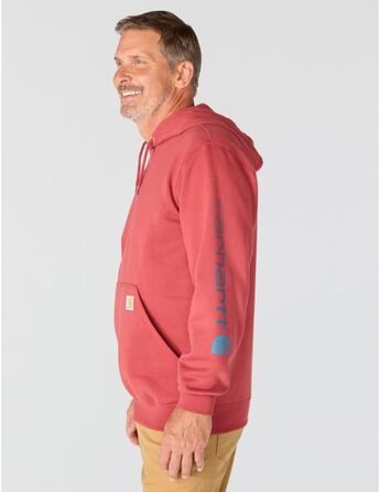 Чоловічий худі Carhartt Midweight з логотипом на рукаві, колір Amber Terrain, розмір XXL
