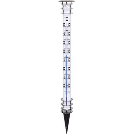 TFA Dostmann Jumbo Analog Garden Thermometer, 12.2002, with Ground Spike, black