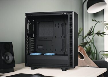 Комп'ютерний корпус Fractal Design Define 7 Compact Black - тиха система з алюмінію та сталі