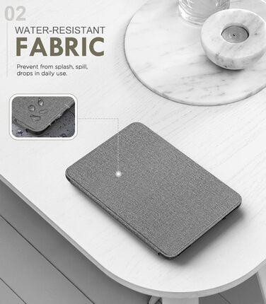Чохол MoKo для Kindle 11-го покоління (2024/2022) з авто-вимкненням, Denim Grey
