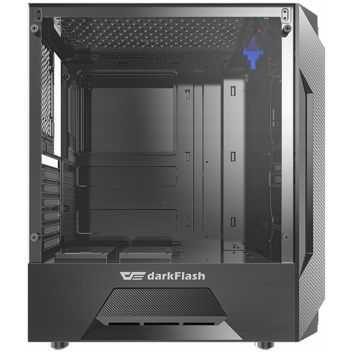 Корпус для комп'ютера Darkflash LEO, чорний, ATX, USB 3.0, Midi Tower