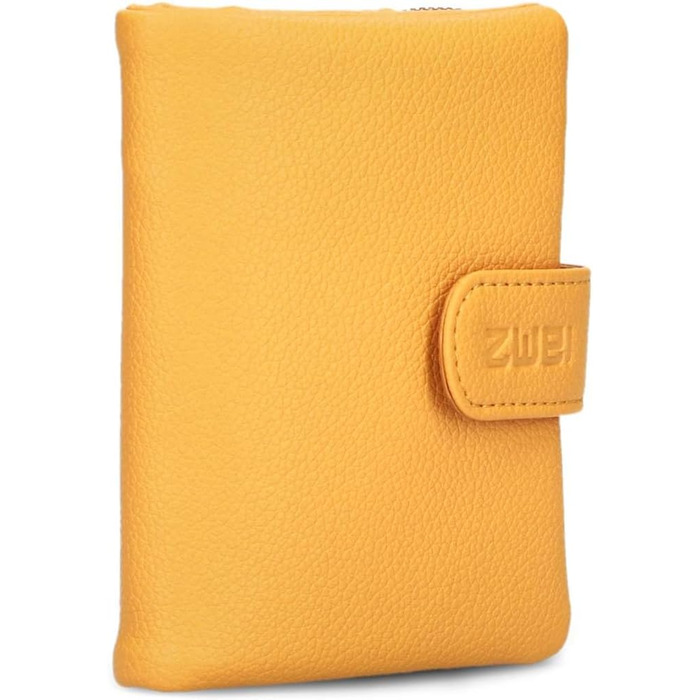 Two small ladies' wallets, M.Wallet MW5 wallet made of soft faux leather, wallet with snap button & zippered coin pocket, 6 card slots, 4 slip pockets, 1 bill compartment