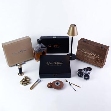 Набір для копчення Bourbon Smoker Set – Набір для приготування коктейлів з ароматом бурбону, 1 шт.