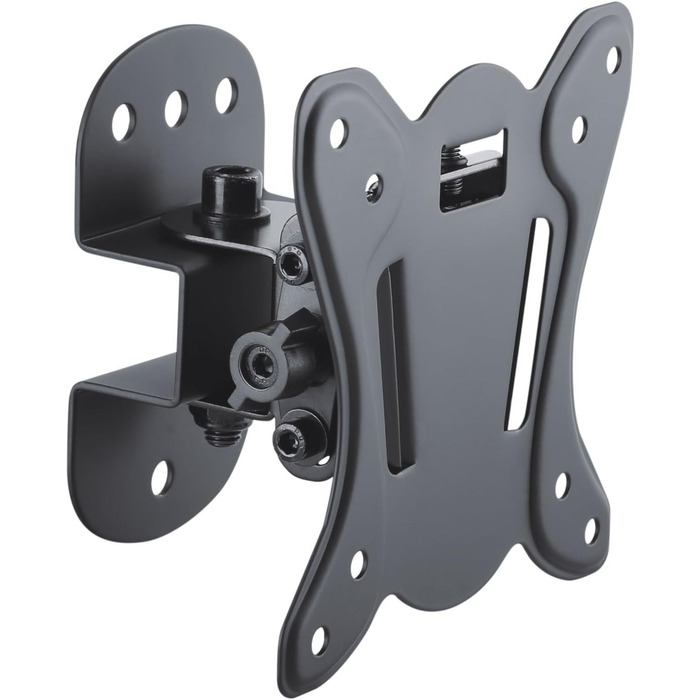 Кріплення для телевізора PureMounts® Swivel VESA 100, настінний кріплення, білий/чорний, вантажопідйомність 25 кг