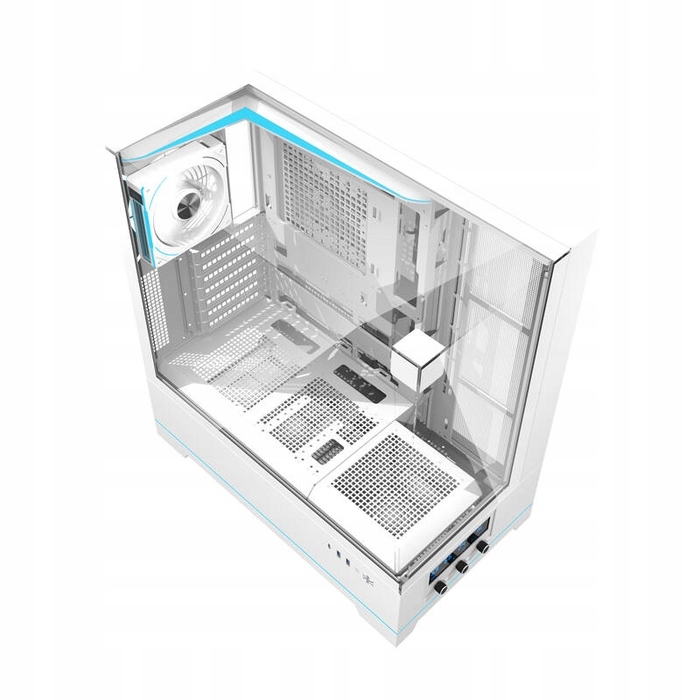 Корпус для ПК darkFlash DY450 Pro White Big Tower ATX, з aRGB вентиляторами