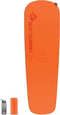 Килимок туристичний надувний Sea to Summit Ultralight Delta Core-V Regular, 2.5 сезони, оранжевий
