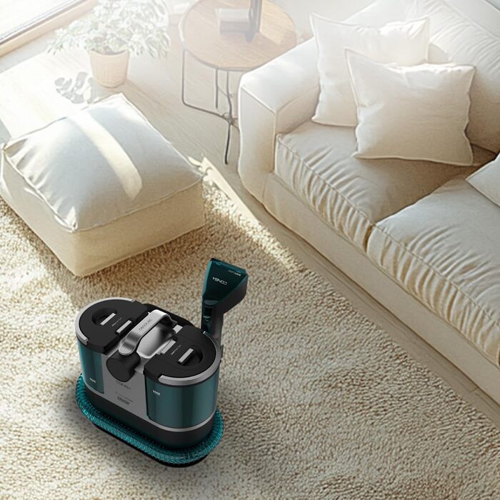 Пароочисник та пилосос Cecotec Conga 7000 Carpet&Spot Clean Steam XXL Essential 1700 Вт 3-в-1, резервуари 1600/950 мл, радіус дії 9м