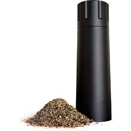 MANNITCHEN Pepper Cannon Pepper Grinder - Professional, high-performance, grinds 10 times more pepper, perfect for steaks, barbecues, and more