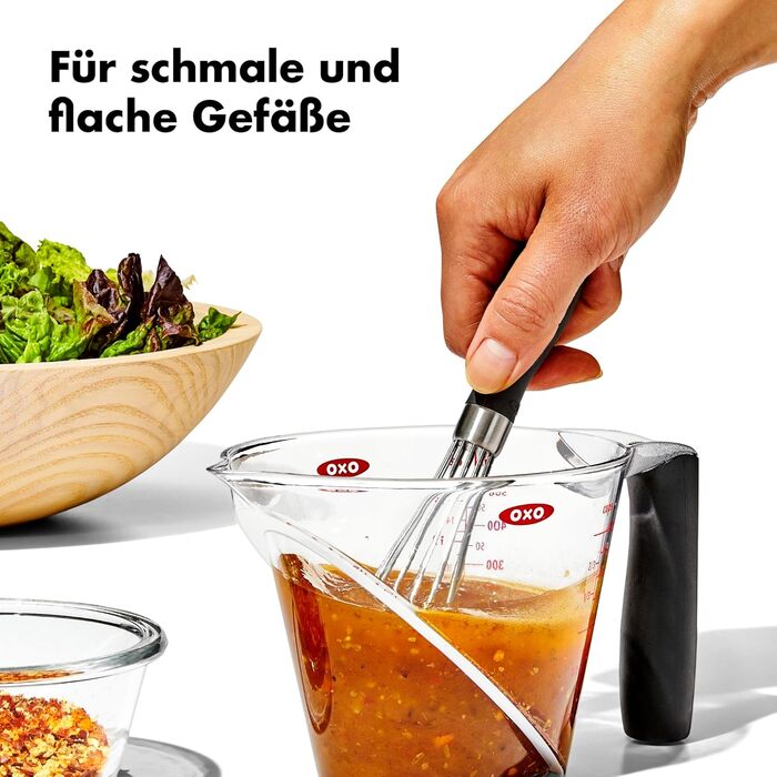 Міні-вінчик OXO Good Grips, чорний, 18 см