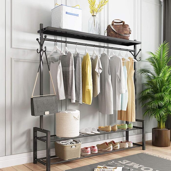 Вішалка для одягу Evolluxi Lotus з масиву дерева, для сорочок та курток, 360° обертання, ретро дизайн (білий, 8 шт.)