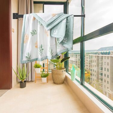 Настінна сушарка для білизни, розкладна, 3-секційна, 120 см (50 дюймів), біла. Максимальне навантаження: 150 фунтів (68 кг). Компактна сушарка для невеликих осель, 3 кольори (білий, чорний, 3X)