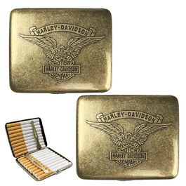 Металеве етажерка для сигарет на 20 шт. з бронзовим орлом, 2 шт. (85 мм)