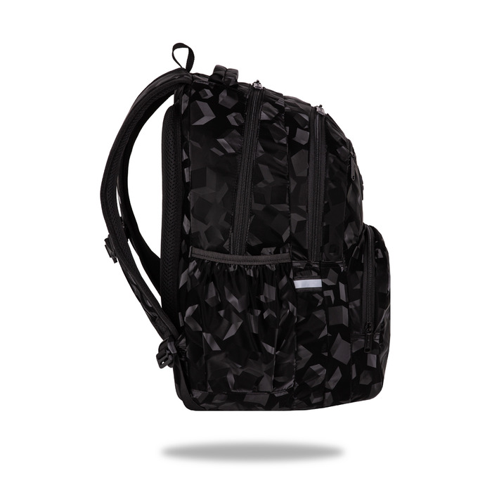 Молодіжний шкільний рюкзак CoolPack Pick Trace Square 3D, чорний