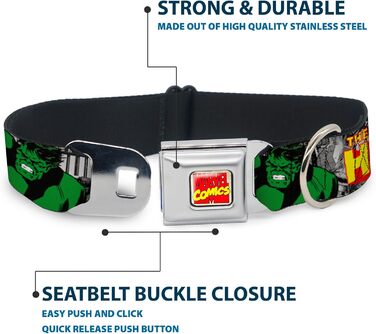 Нашийник для собак Buckle-Down з пристроєм для кріплення в авто - 