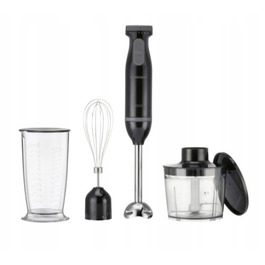 Ручний блендер SilverCrest SSmS 600 E6, 600 Вт, чорний