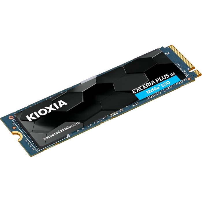 SSD KIOXIA Exceria Plus G3 1TB NVMe PCIe 4.0 M.2 Gen4 - Швидкість 5000 МБ/с