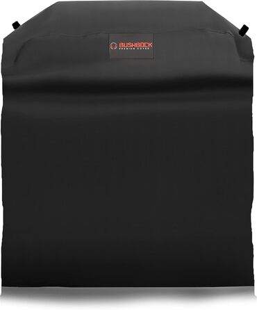 BUSHBOCK Преміум чохол для гриля Weber Spirit 210/215, водонепроникний, захист від УФ, 80x70x115 см, чорний, аксесуари для газового гриля