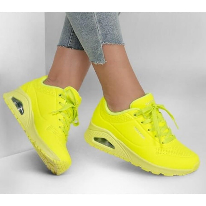 Жіночі кросівки Skechers UNO Night Shades, жовті, 39 EU