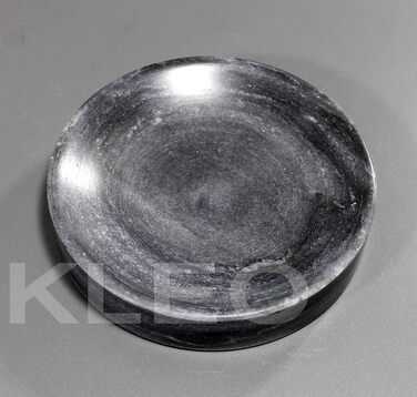 KLEO Naturstein Soap Dish Soap Holder Bathroom Accessories for Bathroom, Bathtub or Sink...