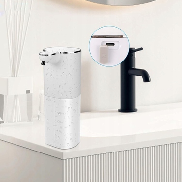 Автоматичний безконтактний дозатор мила-піни з акумулятором, 400 мл