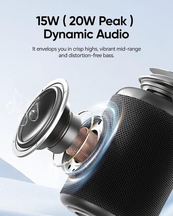 Портативна Bluetooth колонка AY з підсвічуванням, IPX5, 24 години роботи, AUX/TF, стерео-паринг, зелена (чорна, компактна)