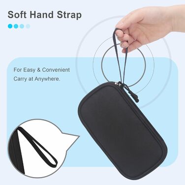 Органайзер для аксесуарів Lacdo: USB-накопичувачі, кабелі, флешки (Чорний)