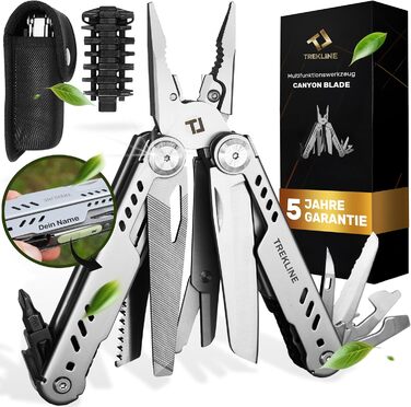 Мультитул Canyon Blade з нержавіючої сталі: 35+ функцій, ніж, мультиінструмент для кемпінгу та виживання