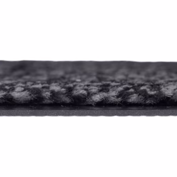 Relaxdays Entry Mat Grey, Indoor Doormat, Large Dirt Trapping Mat, Thin Entrance Mat, Doormat 80x200 cm, Black and Grey