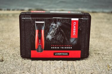 Професійний тример Liveryman Classic для стрижки коней та собак - тихий та потужний