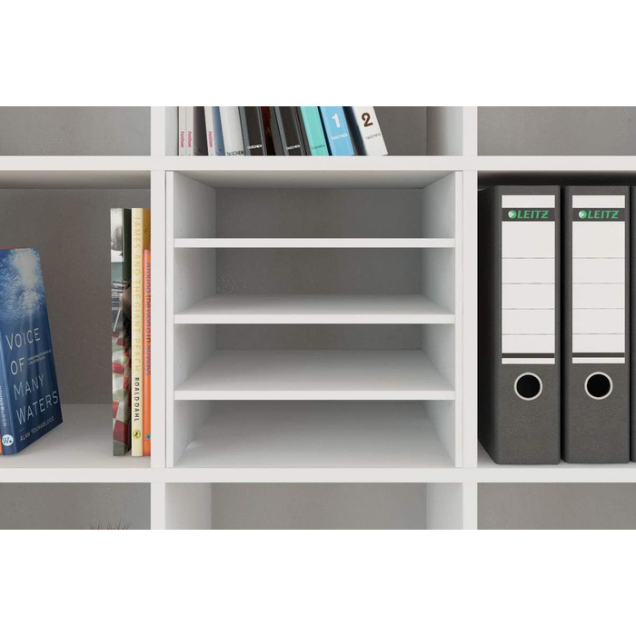 Kallax insert with 3 shelves (removable) / Shelf insert, middle shelf, shelf divider, extra shelf / up to 4 shelves possible / retrofittable