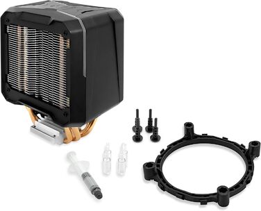 Кулер для ПК Empire Gaming Guardian V201 - RGB, 4 теплові трубки, для Intel та AMD