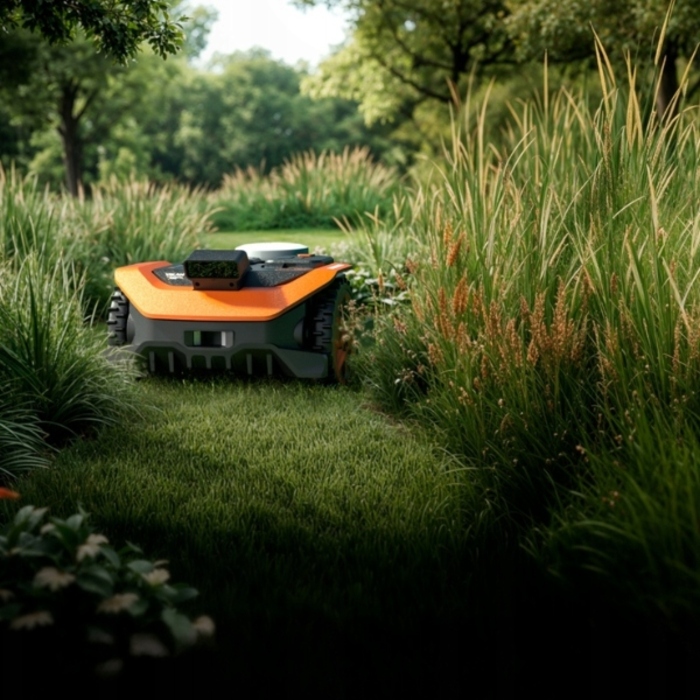 Робот-газонокосарка WORX Landroid Vision Cloud WR340E для ділянок до 600 м², зі стереокамерою та RTK