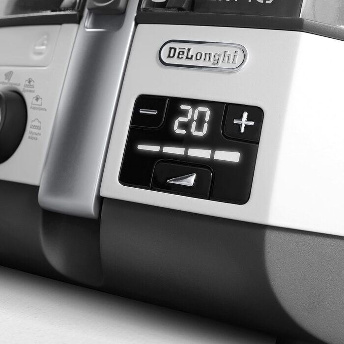 De'Longhi MultiFry Extra Chef Plus FH1396 Air Fryer, Multicooker with 1.7 kg Capacity, 8 Cooking Programs, Convection System with 2 Heating Elements, Grill Function, Recipe App, 2300 Watts, White 8 Programs