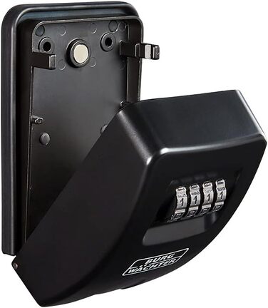 Ключниця-сейф Burg Wächter Key Safe 10 SB з 4-цифровим кодом для зовнішнього та внутрішнього встановлення, чорна