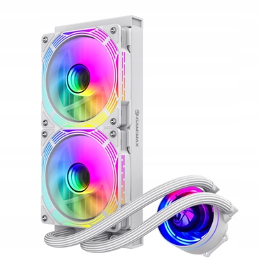 Система рідинного охолодження процесора GameMax IceChill 240V, Білий