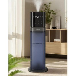 Зволожувач повітря YOKEKON для дому: ультразвуковий, 8L, тихий, для великих приміщень, синій