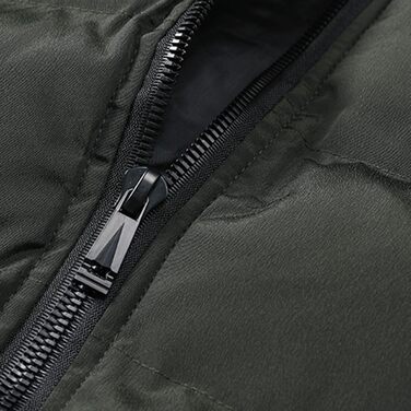 Чоловіча степкова жилетка YOUTHUP з капюшоном для активного відпочинку та зими, легка, вітронепроникна, армійного кольору (XXL)