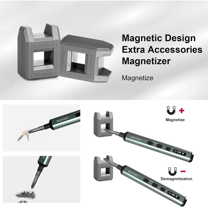 Набір мініатюрної електричної викрутки 72 в 1 з прецизійними бітами, 64 магнітні насадки, 5 режимів крутного моменту, 4 LED-лампи, для ремонту телефонів, годинників, камер