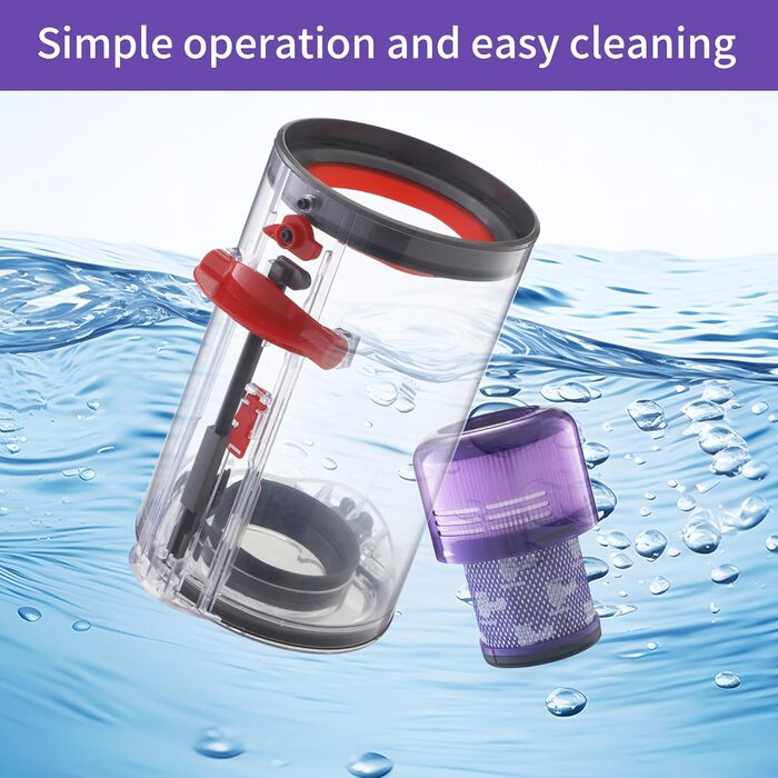 Замінний контейнер для пилососів Dyson V11, V15, SV14, SV15, SV17, SV22 (оригінальні запчастини No.970050-01 та 965443-01)