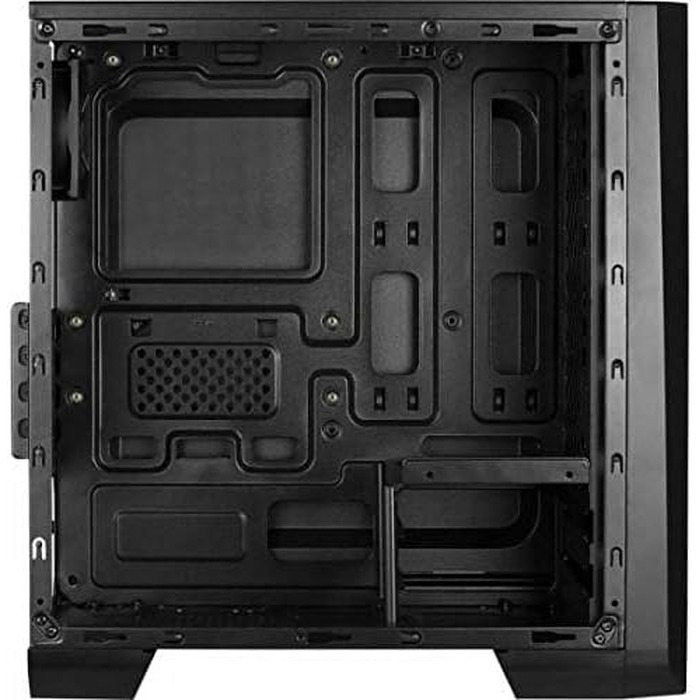 Корпус для ПК AeroCool CYLON MINI MicroATX, RGB підсвітка, бічне вікно, 80мм вентилятор, чорний