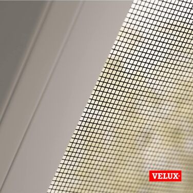 VELUX Original Insect Screens - Weather-resistant, compatible with a roof window cutout width of 923-1120 mm and length 0-2000 mm - Aluminum mesh ZIL SK06 0000SWLD, Black