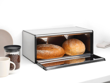 Хлібниця прямокутна BRABANTIA 236709 - Матова сталь