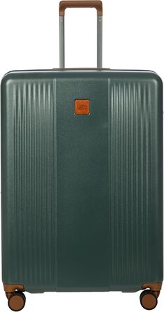 Чемодан на колесах Bric's Ferrara 67 см, чорний (зелений, L)