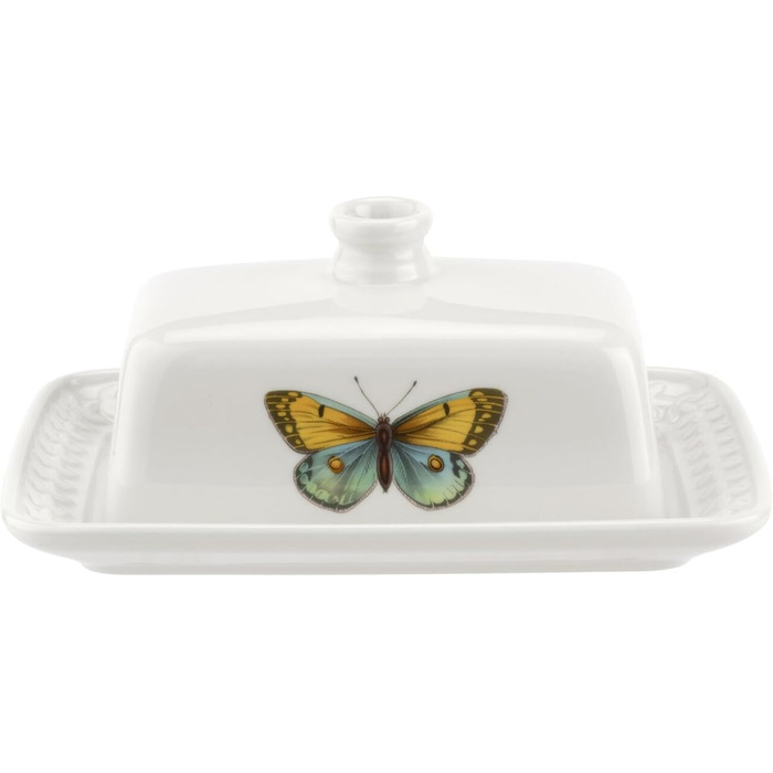 Portmeirion Botanic Garden Harmony Butter Dish with Lid