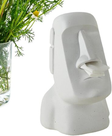 Facynde Tissue Box Halter | Lid and Base for Tissue Boxes - Multifunctional Resin Tissue Holder for Kitchen, Bedroom, Office, Living Room, Bathroom, Decoration, Tissues